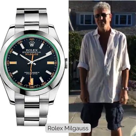 anthony bourdain rolex|anthony bourdain girlfriend.